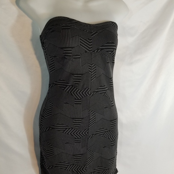 Black and Gray Volcom Bodycon Dress Size Small - Picture 1 of 5